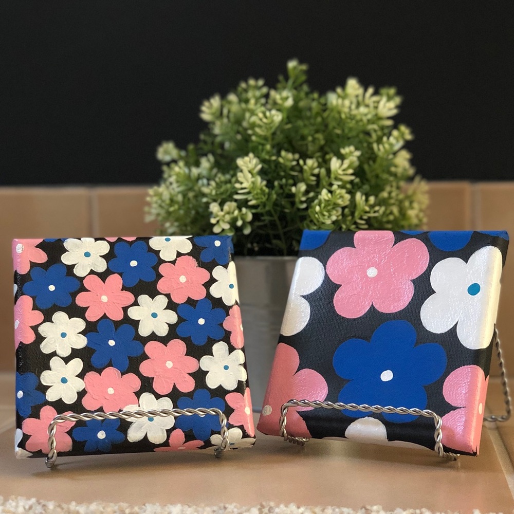 Wall Painting Mini Canvas Art